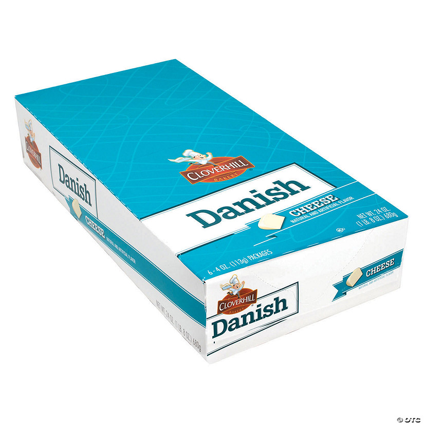 CLOVERHILL Cheese Danish, 4 oz 12 Count Oriental Trading