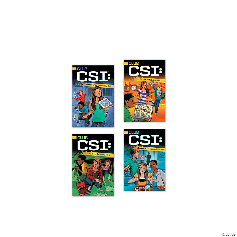 Club CSI Mystery Books: Set of 4 Image