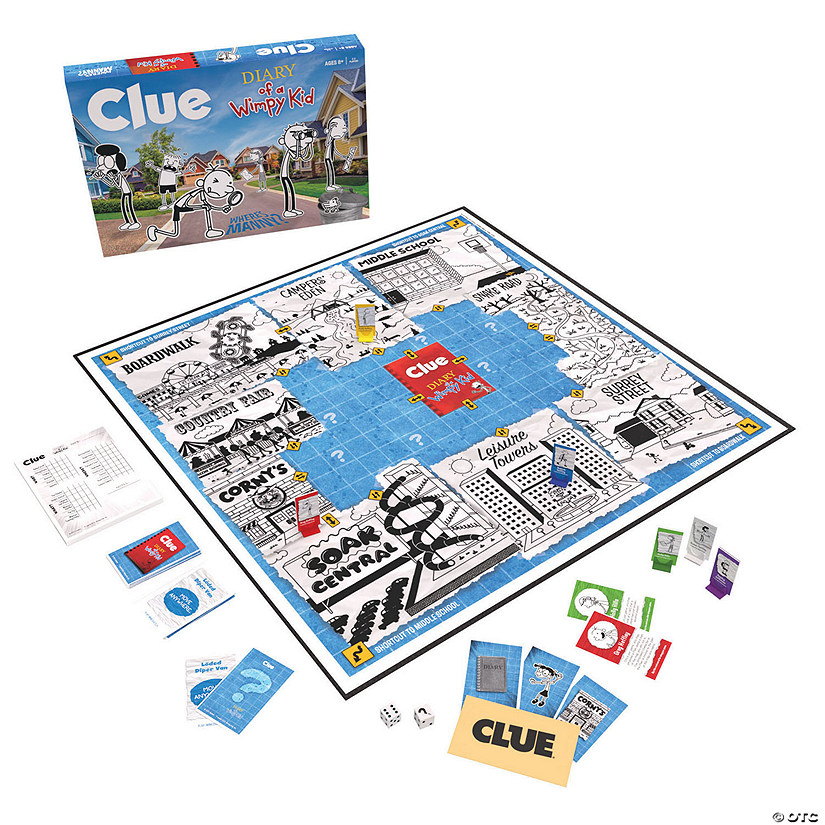 CLUE CLUE: Diary of a Wimpy Kid Image