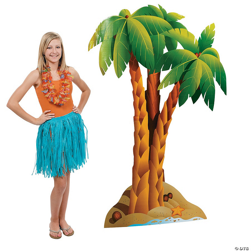 Cluster of Palm Trees Cardboard StandUp Oriental Trading