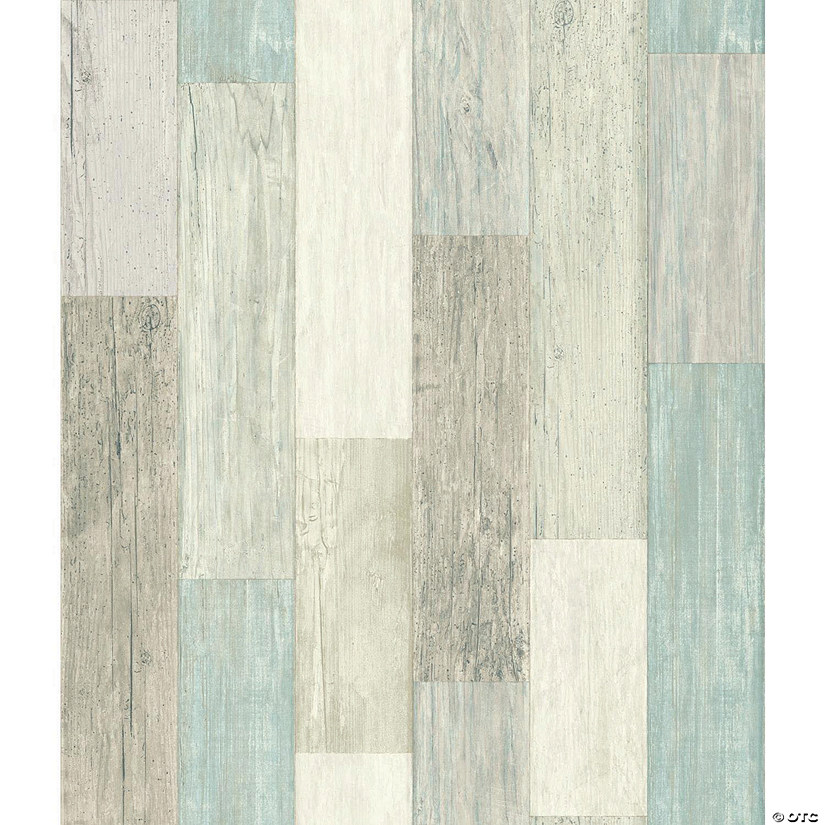 Coastal Weathered Plank Peel & Stick Wallpaper