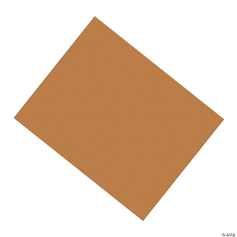 Coated Poster Board Brown 22 X 28 25 Sheets~13844992