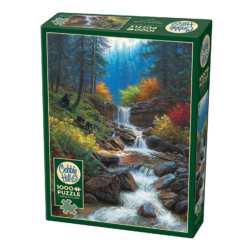 Cobble Hill: Mountain Cascade 1000 Piece Puzzle Image