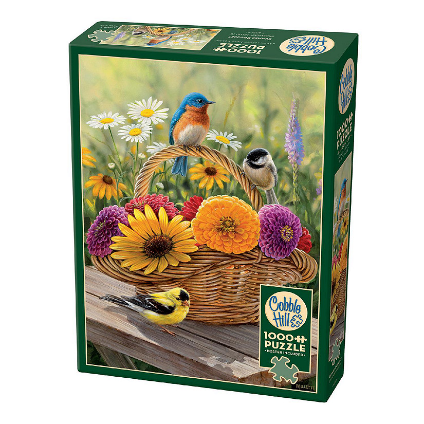 Cobble Hill: Summer Bouquet 1000 Piece Puzzle Image