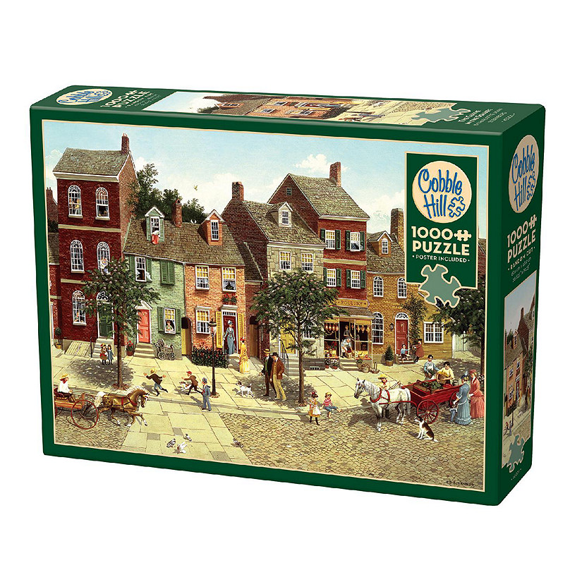 Cobble Hill: The Curve In The Square 1000 Piece Puzzle Image
