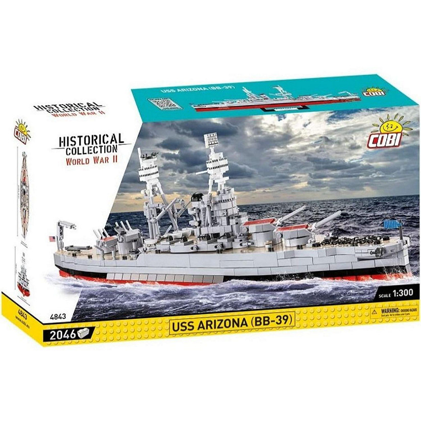 COBI USS Arizona 2046 Pieces Image