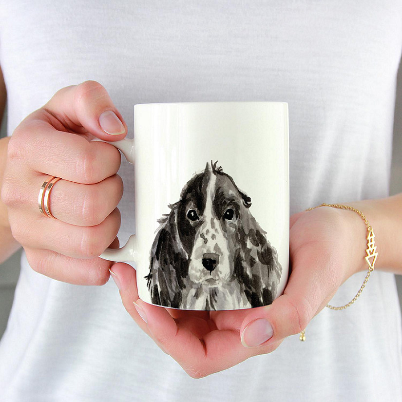 Cocker Spaniel Up Close Ceramic Mug Image