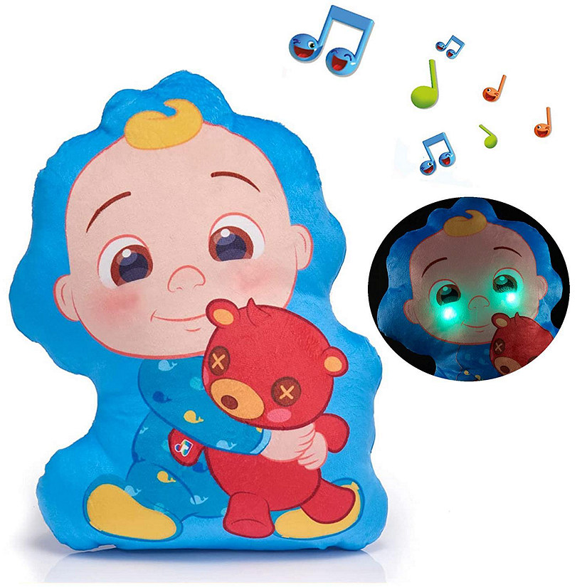 CoComelon JJs Musical Sleep Soother Bedtime Night Light Lullaby Pillow WOW! Stuff Image