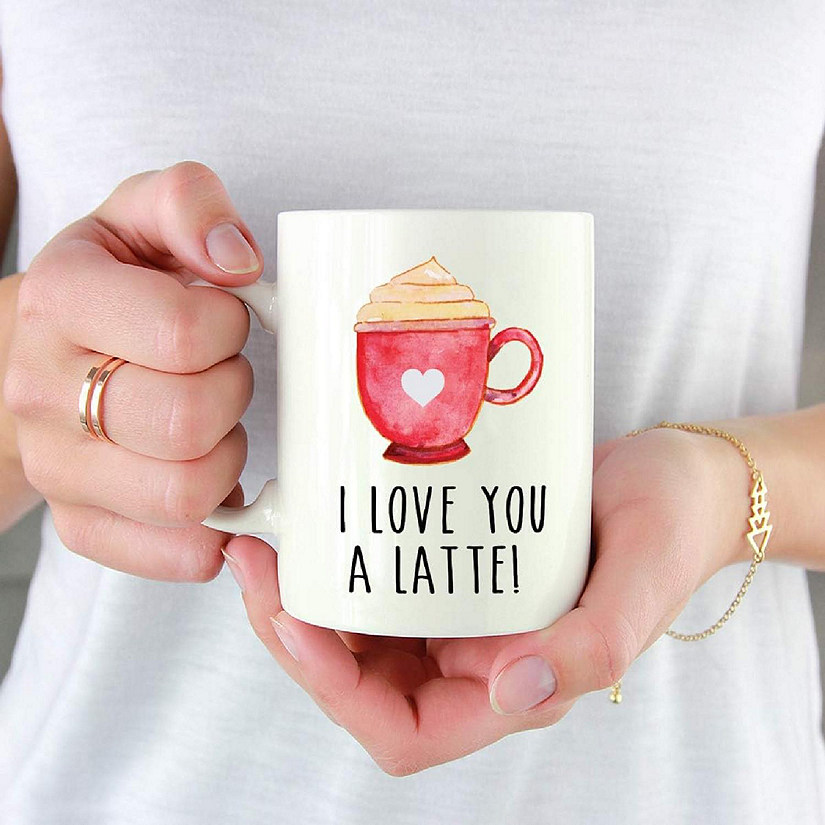 Coffee Mug I Love Yo A Latte!, Cup Image