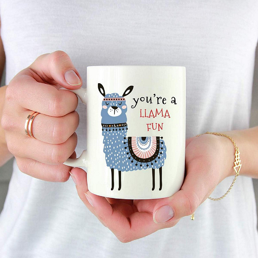 Coffee Mug Valentine, You're A Llama Image