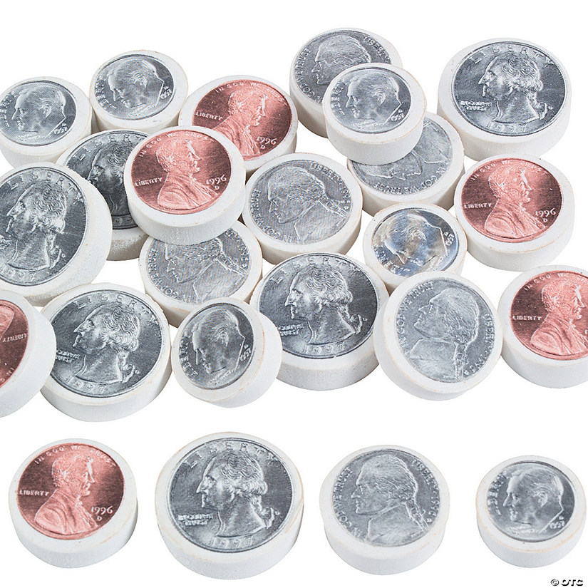 Coin Erasers Discontinued
