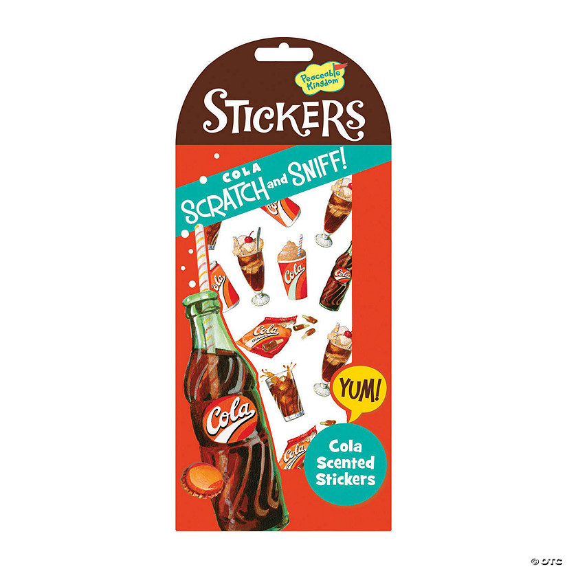 Cola Scratch & Sniff Stickers: Pack of 12 Image
