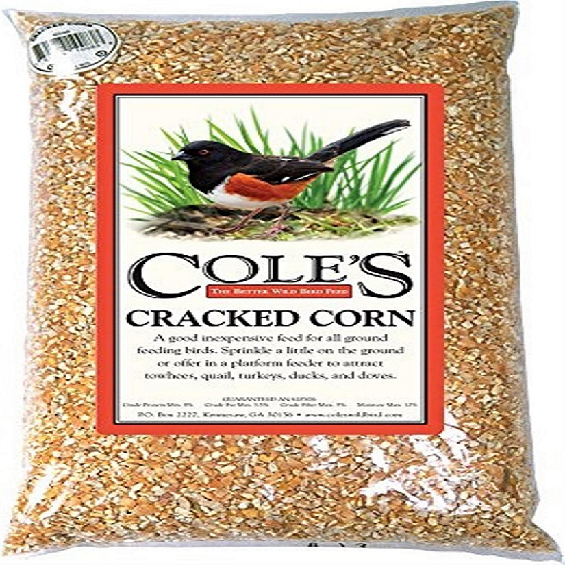 Cole's CC05 Cracked Corn Bird Food, 5-Pound Image