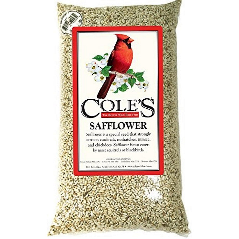 Coles CWBSA10 Wild Bird Products, Bird Seed Safflower, 10 lb bag Image
