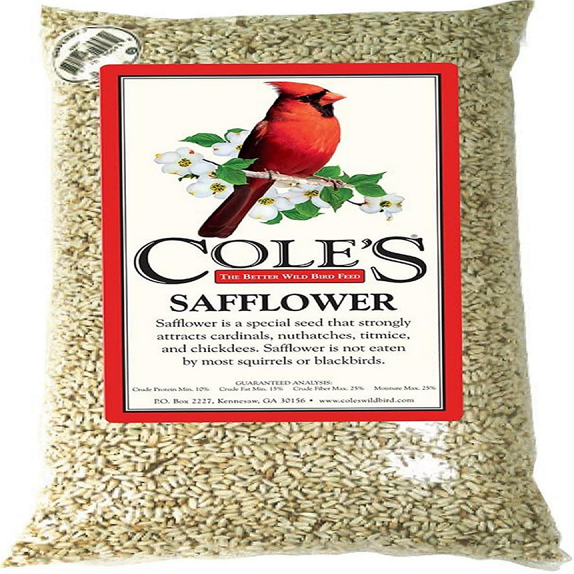 Cole's #SA20 Safflower Bird Seed, 20-Pound Image
