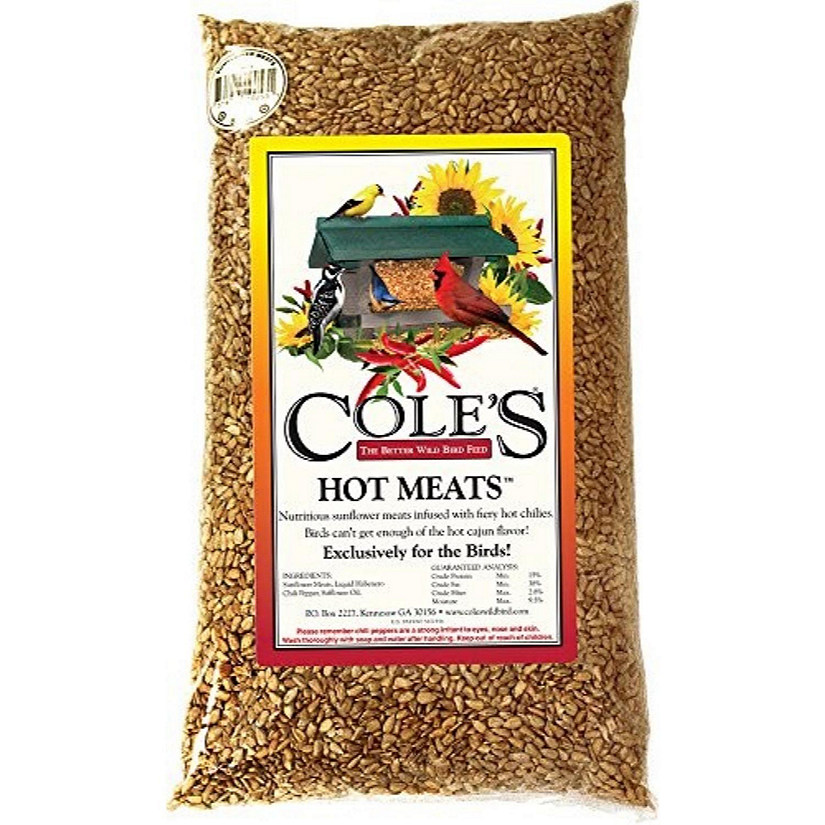 Coles Wild Bird Products, Bird Seed Hot Meats- 10 lbs. Image