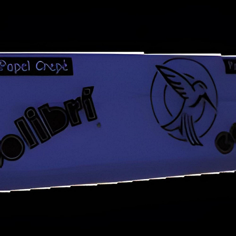 Colibri - Blue - Vibrant Crepe Paper Image