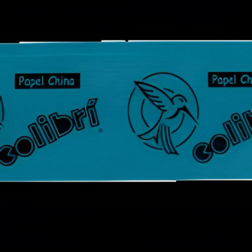 Colibri - Teal - Crafting Tissue Paper Image