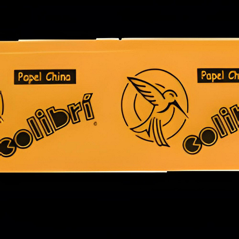 Colibri - Vibrant Orange Tissue Paper Image