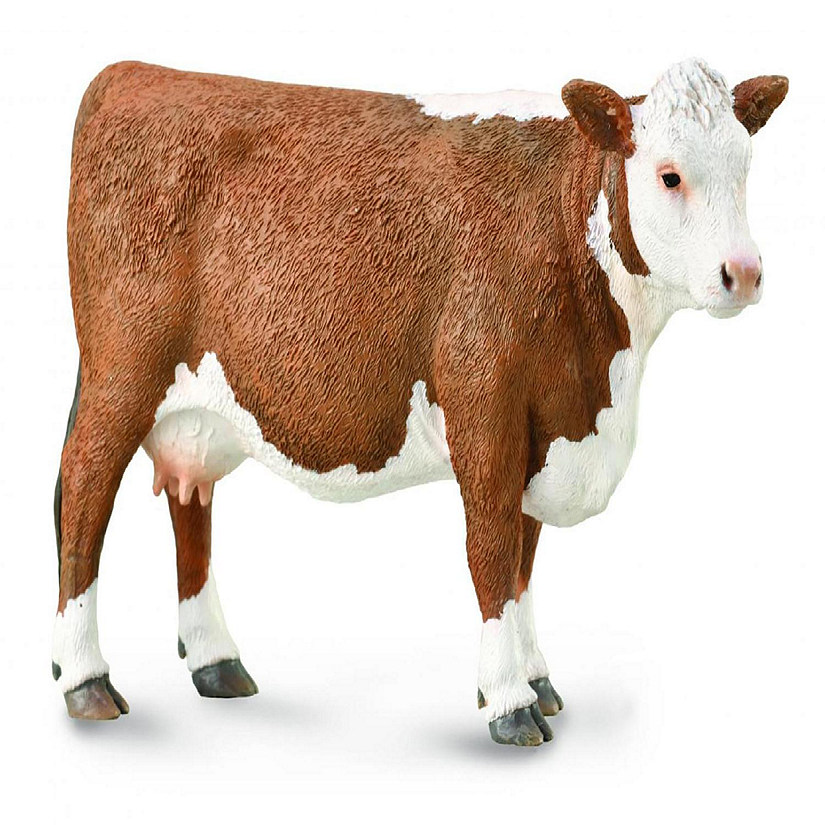 CollectA Farm Life Collection Miniature Figure  Hereford Cow Image