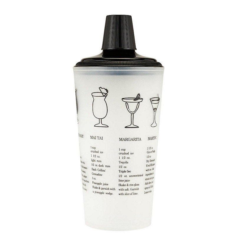 Collins 30oz. Black Recipe Shaker Image