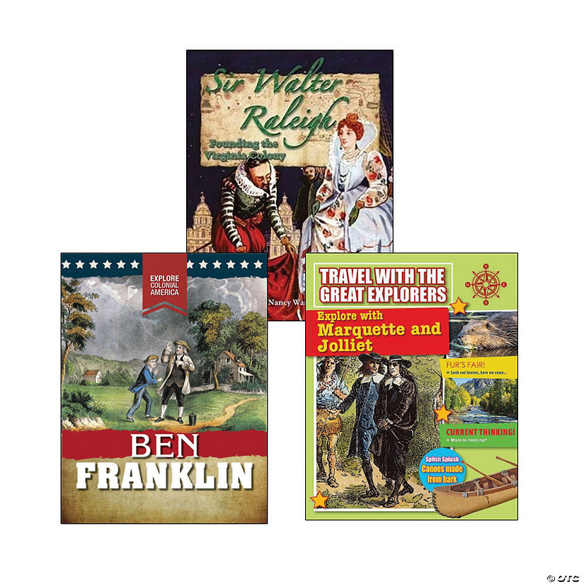 Colonial America - Biographies Book Set Image