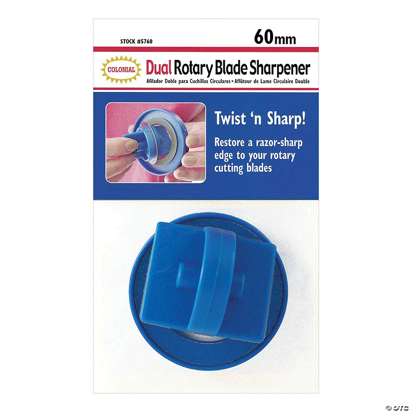 Colonial Needle Rotary Blade Sharpener-For 60mm Blades Image