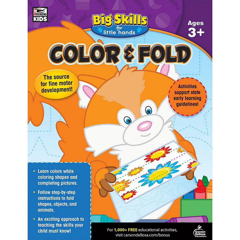 Color & Fold, Ages 3 - 5 Image