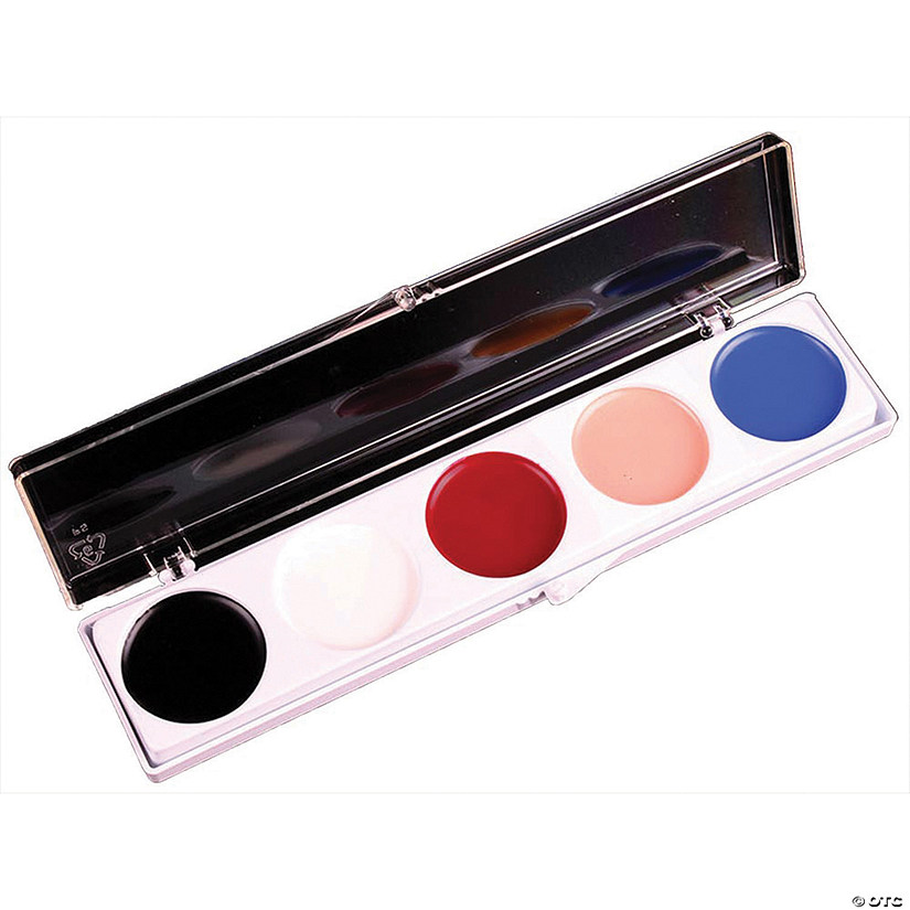 Color Palette Clown Makeup Image