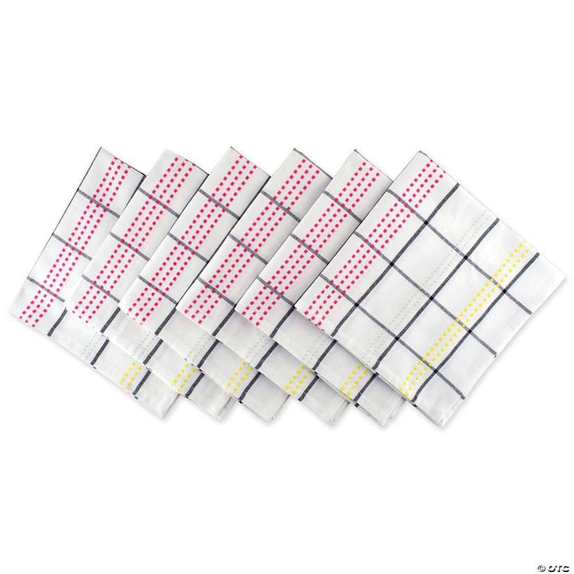 Color Pop Plaid Napkin (Set Of 6) Image