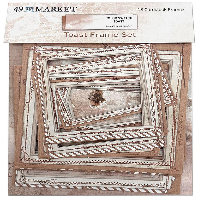 Color Swatch Toast Frame Set18/Pkg