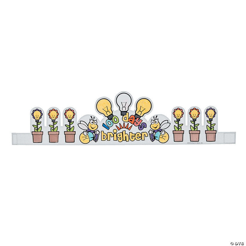 color-your-own-100-days-brighter-crowns-12-pc-oriental-trading