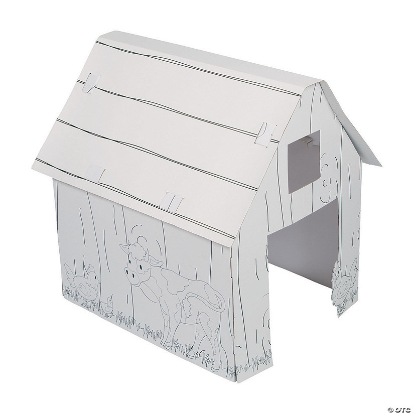 Color Your Own Barn Playhouse Image