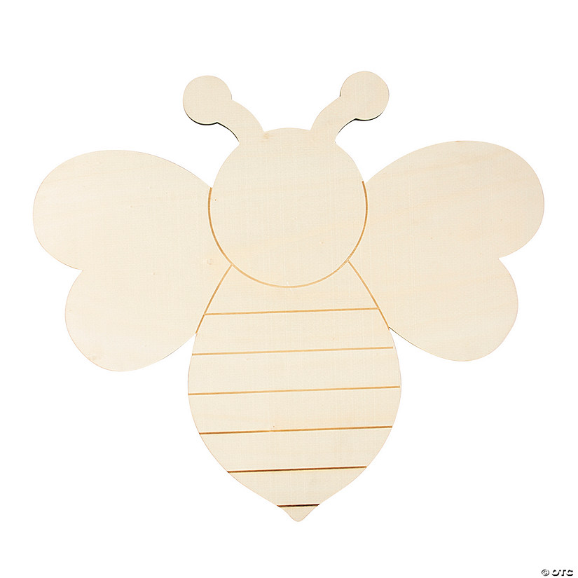 Color Your Own Bee Sign Image