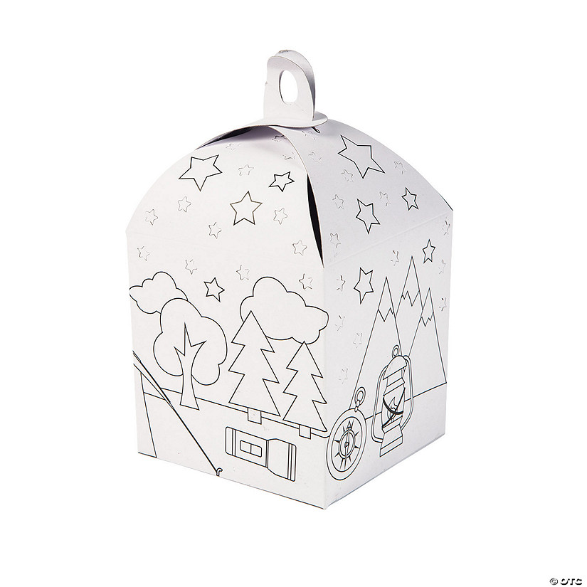 Color Your Own Camp Luminaries - 12 Pc. Image