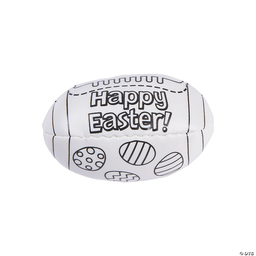 Color Your Own Easter Footballs Pc Discontinued