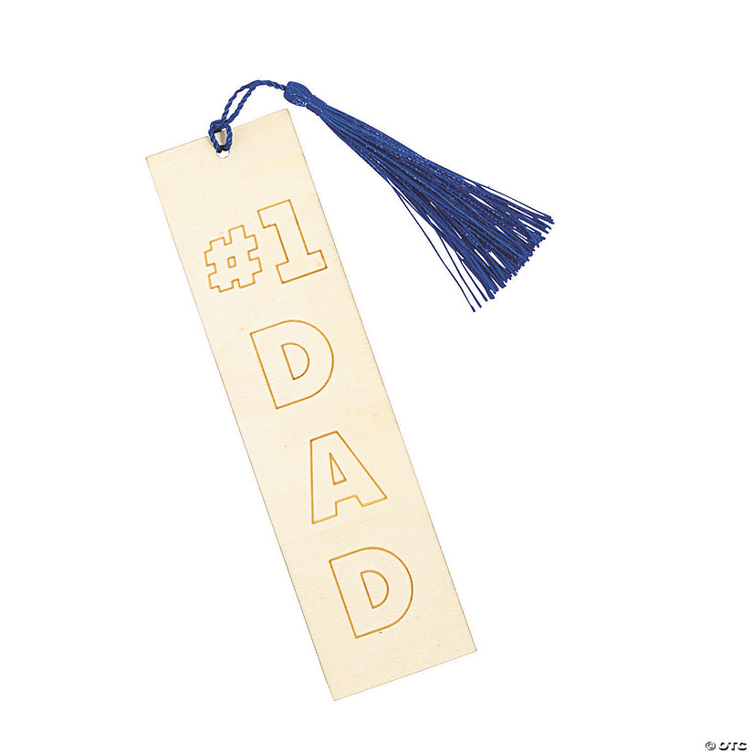 Color Your Own Father&#8217;s Day Bookmarks - 24 Pc. Image