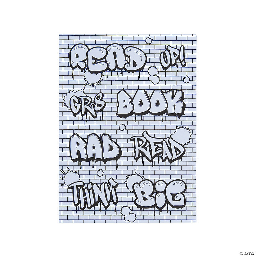 Color Your Own Rad Reader Stickers - 30 Pc. Image