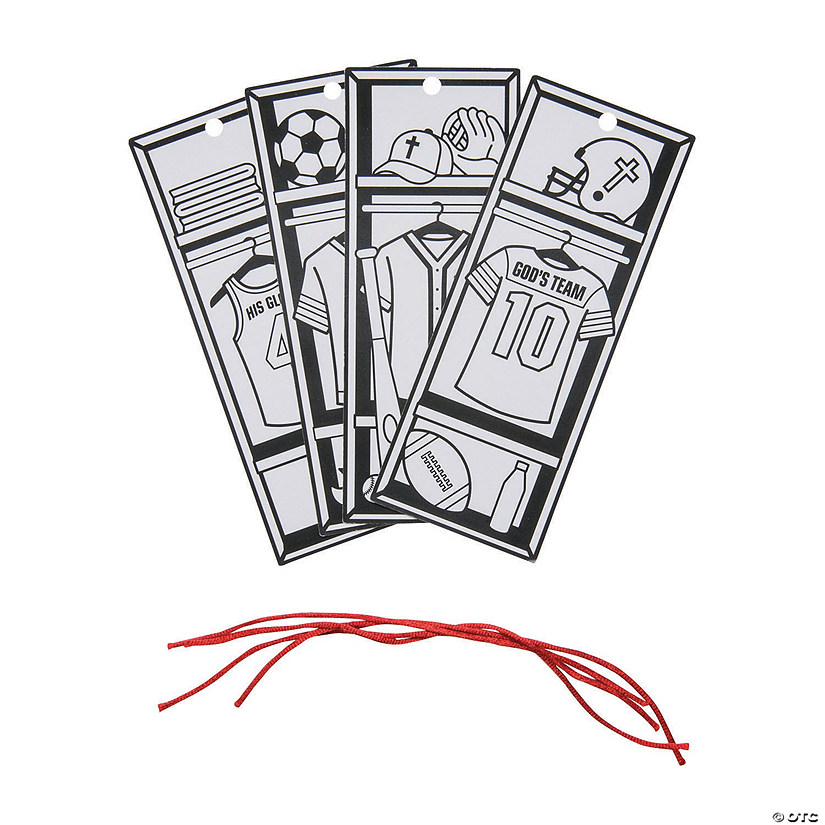 Color Your Own Sports VBS Bookmarks Discontinued