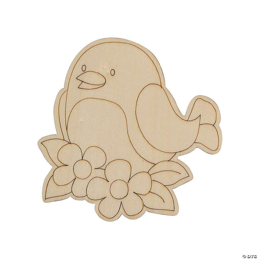 Color Your Own Spring Birds - 24 Pc. Image