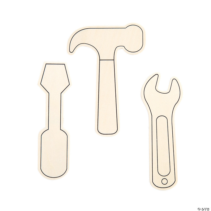 Color Your Own Tool Shapes | Oriental Trading