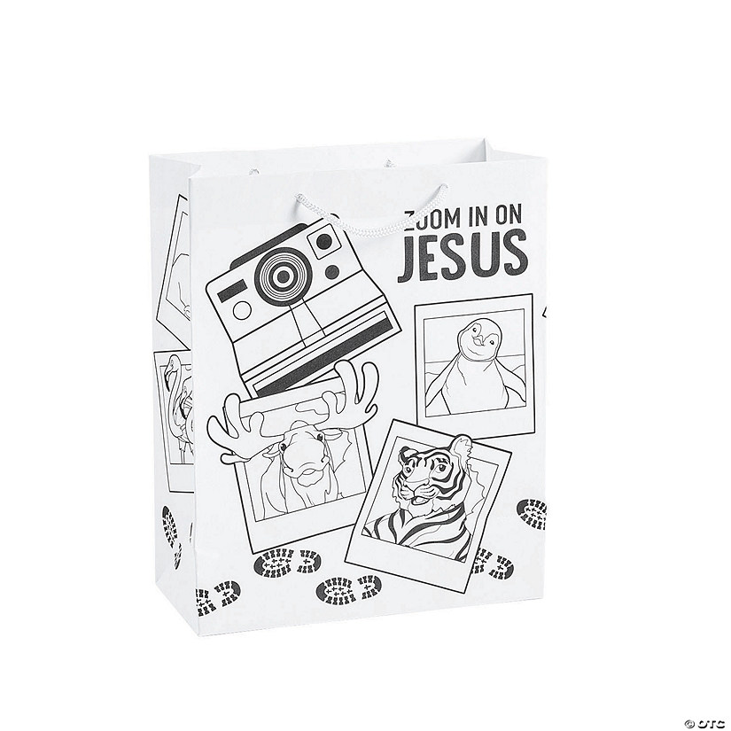 Color Your Own Wild Encounters VBS Take Home Bags - 12 Pc. Image