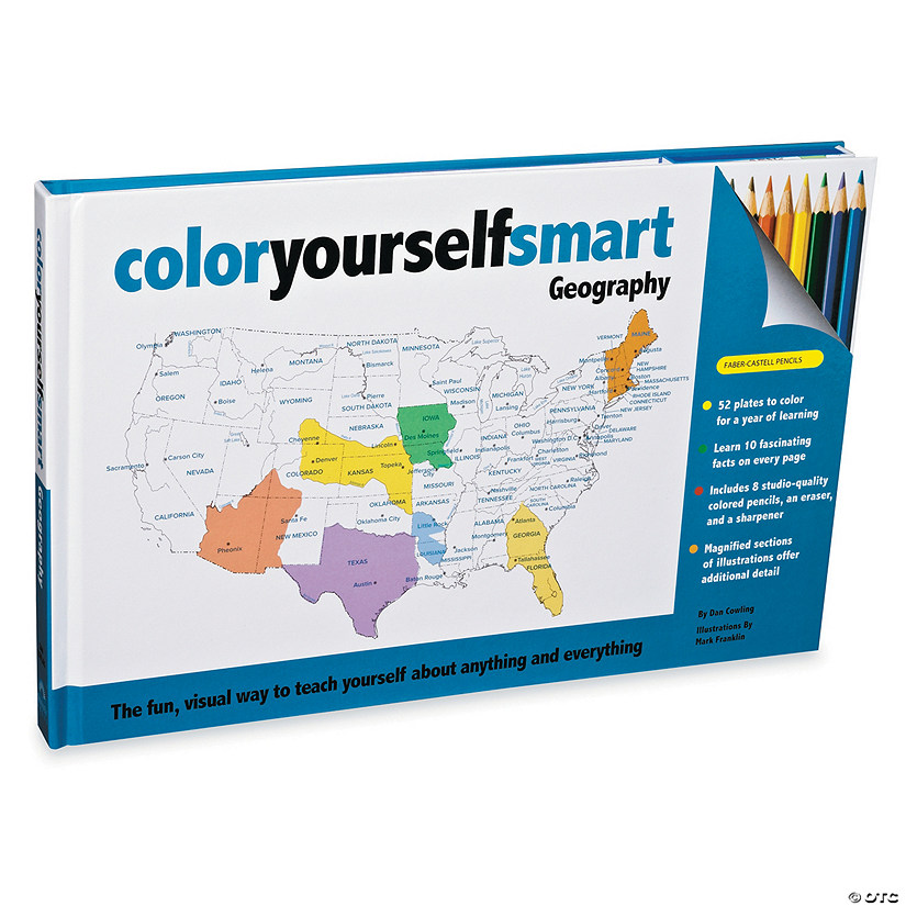 Color Yourself Smart: Geography Image