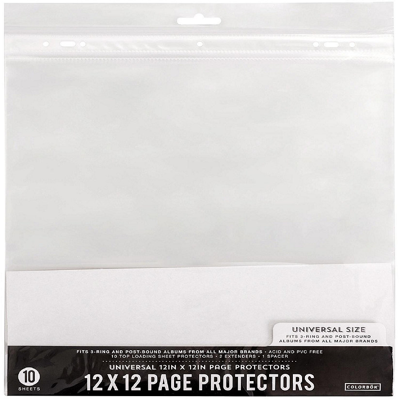Colorbok Universal Refill Pages 10/Pkg-12"X12" Image