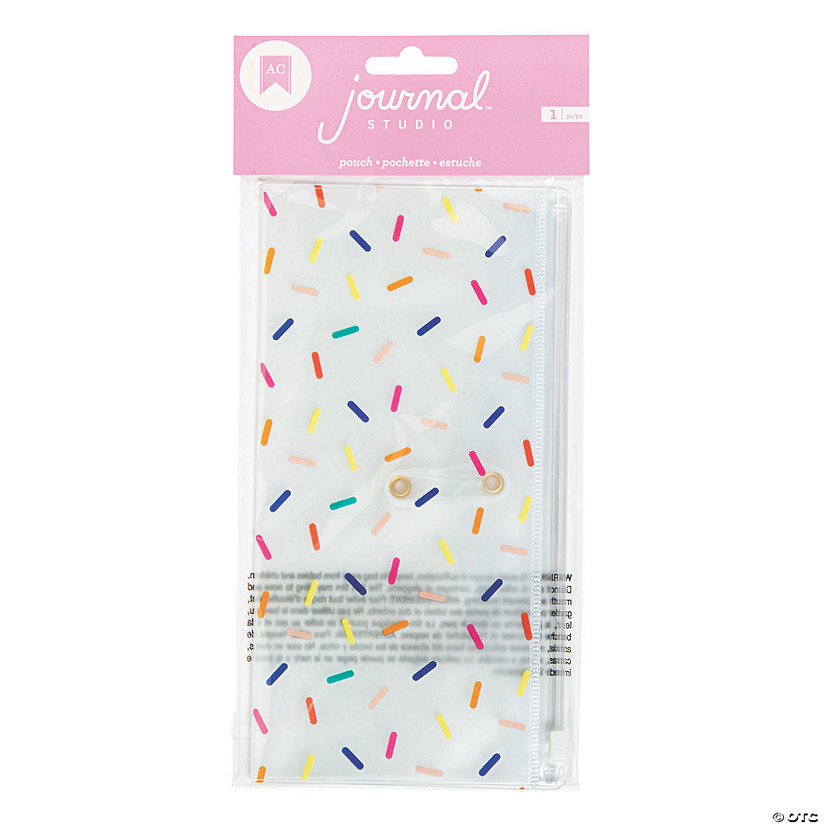 Colorful Confetti Journal Pencil Pouch Image