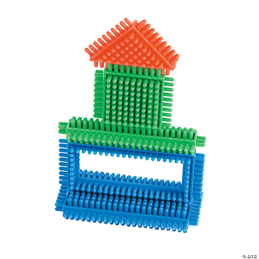 Colorful Easy Stick Building Blocks Set - 100 Pc. Image
