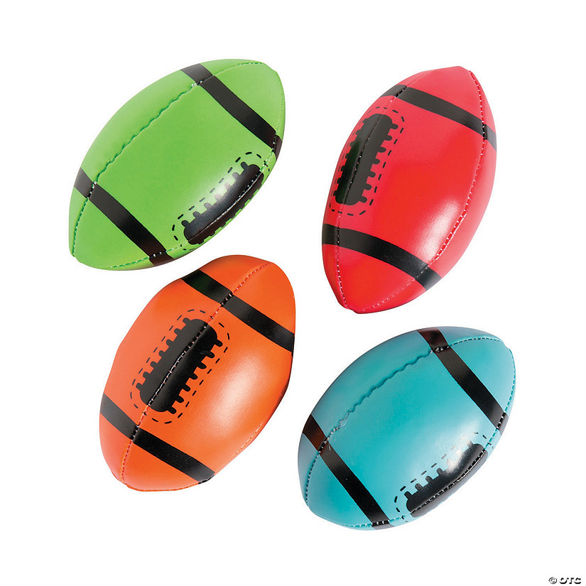 Colorful Foam Footballs Image