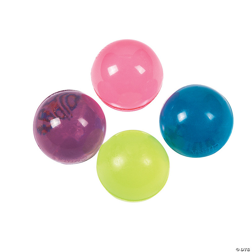 Colorful Translucent Bouncy Ball Assortment - Discontinued
