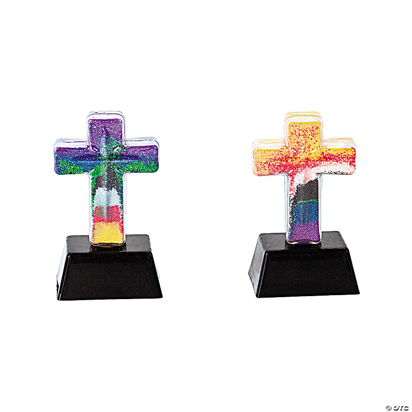 Colors of Faith Sand Art 3D Crosses Craft Kit Oriental Trading