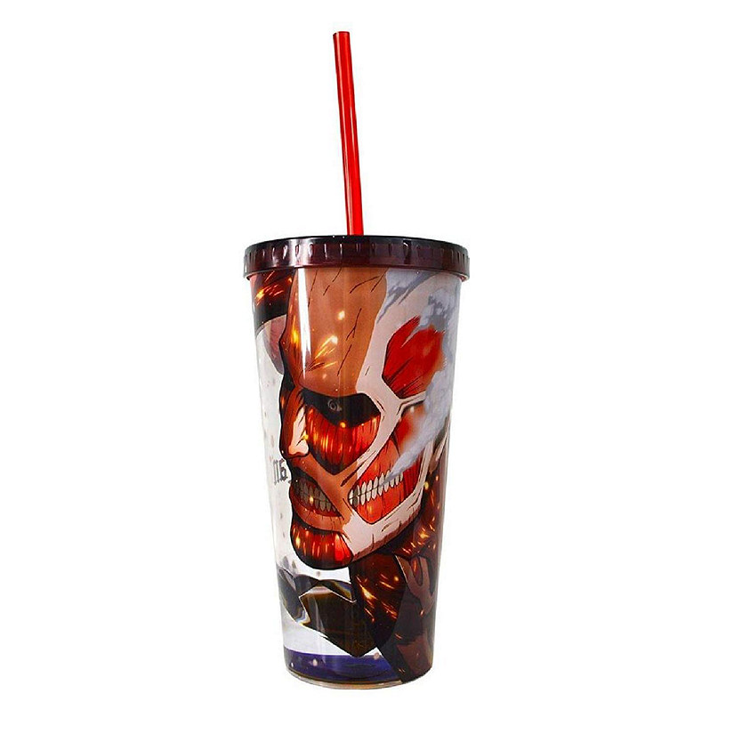 Colossus Attack On Titan Travel Cup Image